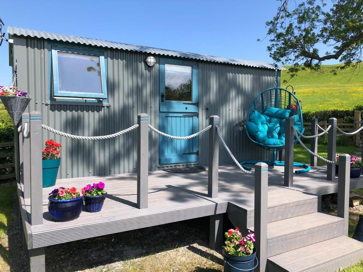 The Peacock Shepherds Hut At Hafoty Boeth Corwen Exterior photo