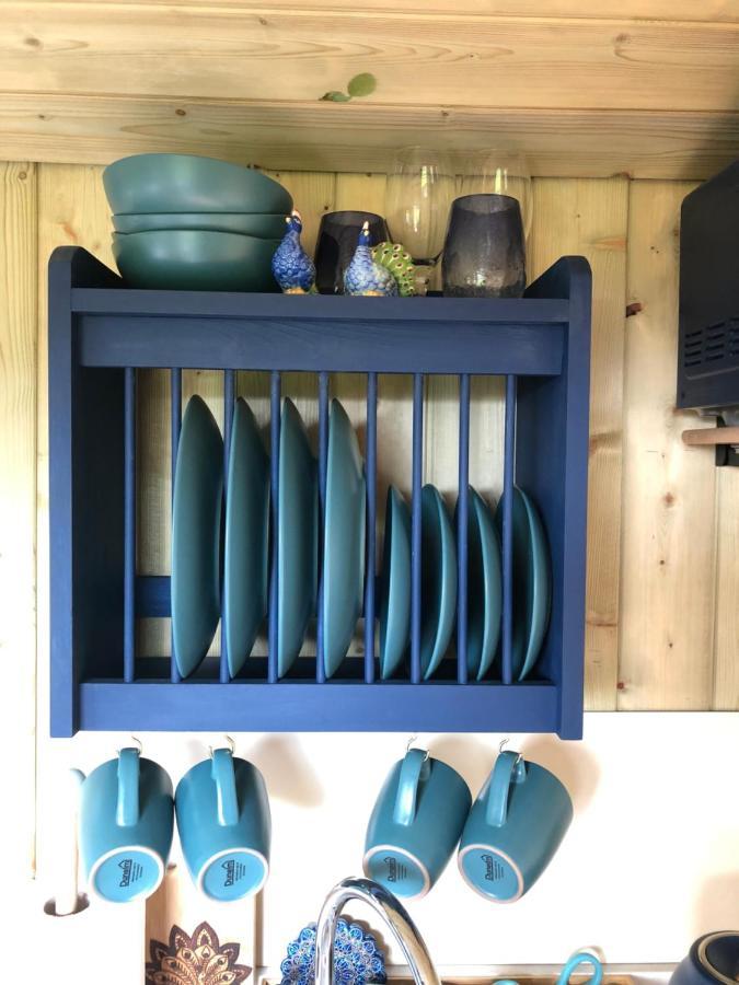 The Peacock Shepherds Hut At Hafoty Boeth Corwen Exterior photo